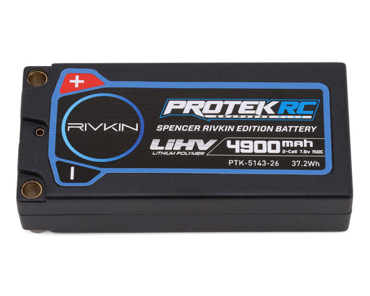 ProTek RC Spencer Rivkin 2S 150C Low IR SG3 HV ULCG Shorty LiPo