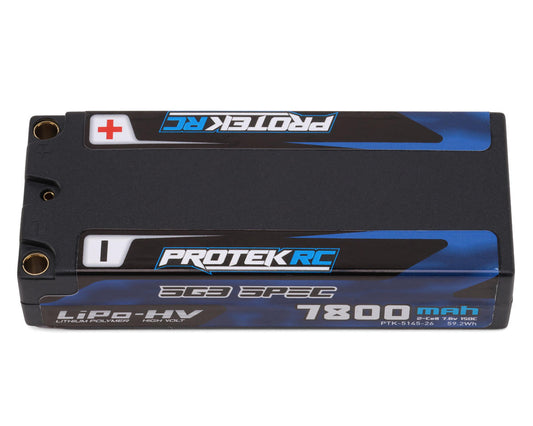 ProTek RC 2S 150C Low IR SG3 HV Mid-Sized LiPo Battery (7.6V/7800mAh)
