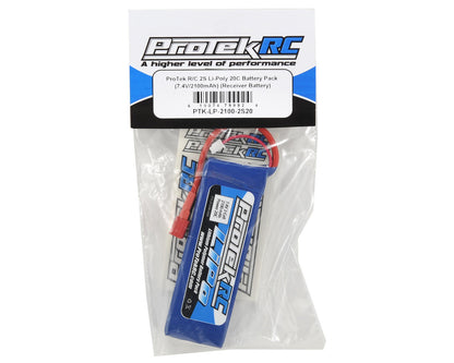ProTek RC 2S LiPo 20C Battery (7.4V/2100mAh) (Receiver Battery)