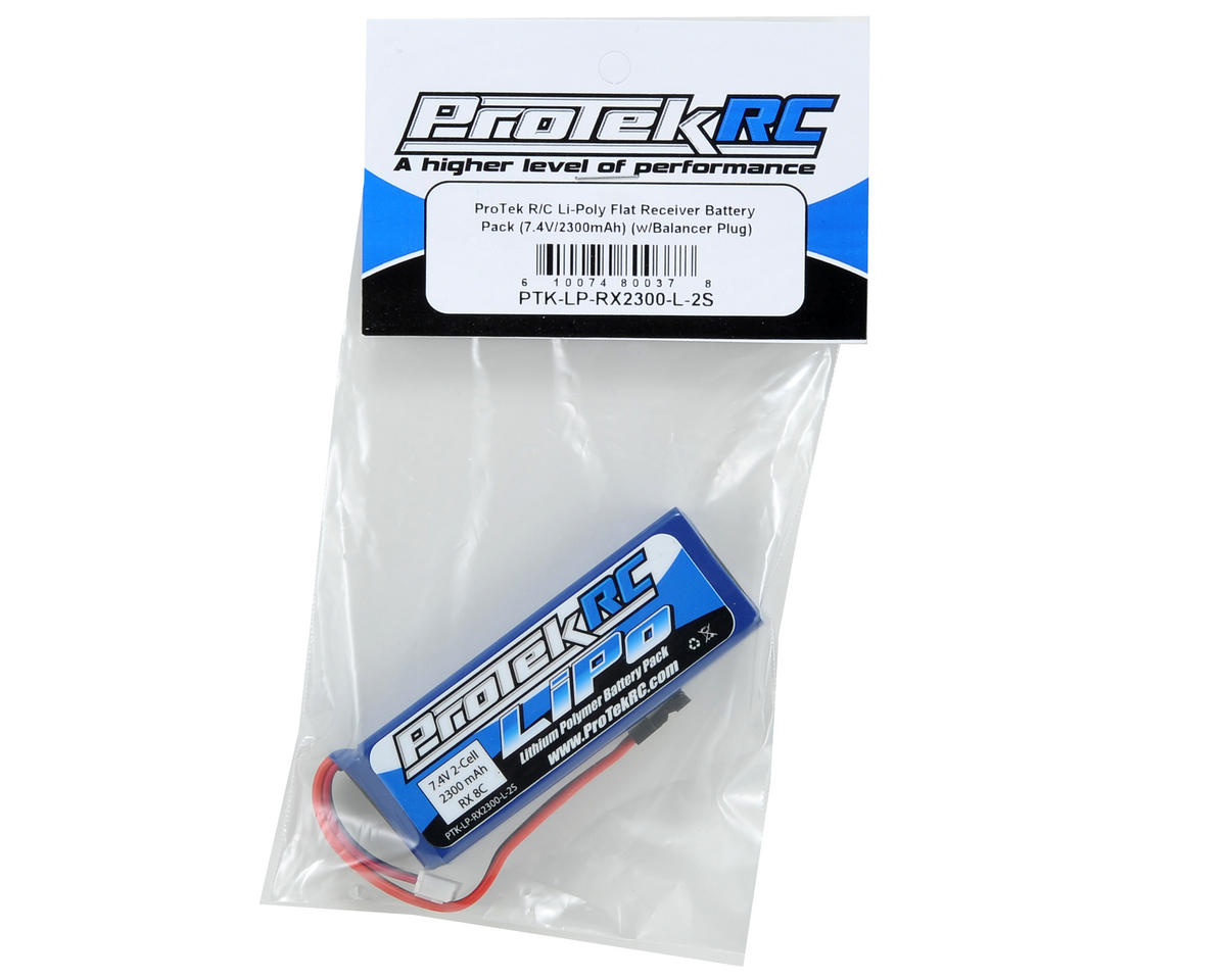 ProTek RC LiPo Receiver Battery Pack (Mugen/AE/8ight-X) (7.4V/2300mAh)