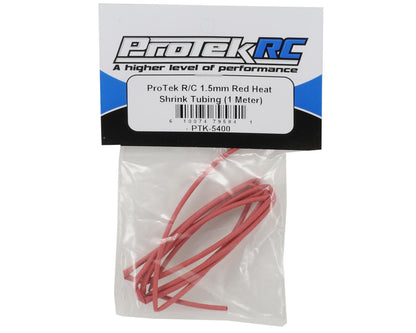 ProTek RC 1.5mm Red Heat Shrink Tubing (1 Meter)
