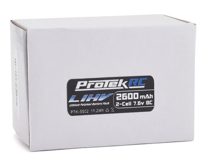 ProTek RC HV LiPo Hump/Short Receiver Battery Pack (Kyosho/Tekno) (7.6V/2600mAh)