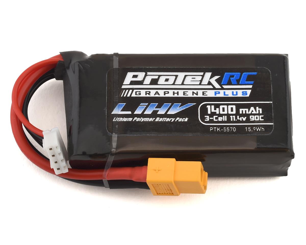 ProTek RC 3S 90C Si-Graphene + HV LiPo Battery (11.4V/1400mAh)