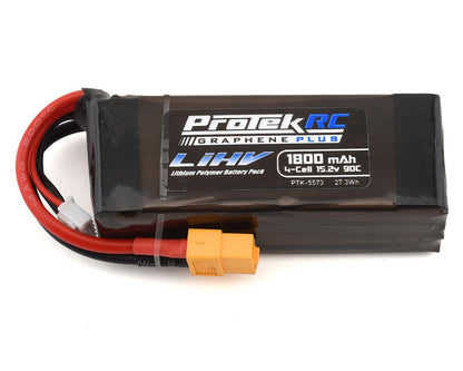 ProTek RC 4S 90C Si-Graphene + HV LiPo Battery (15.2V/1800mAh)
