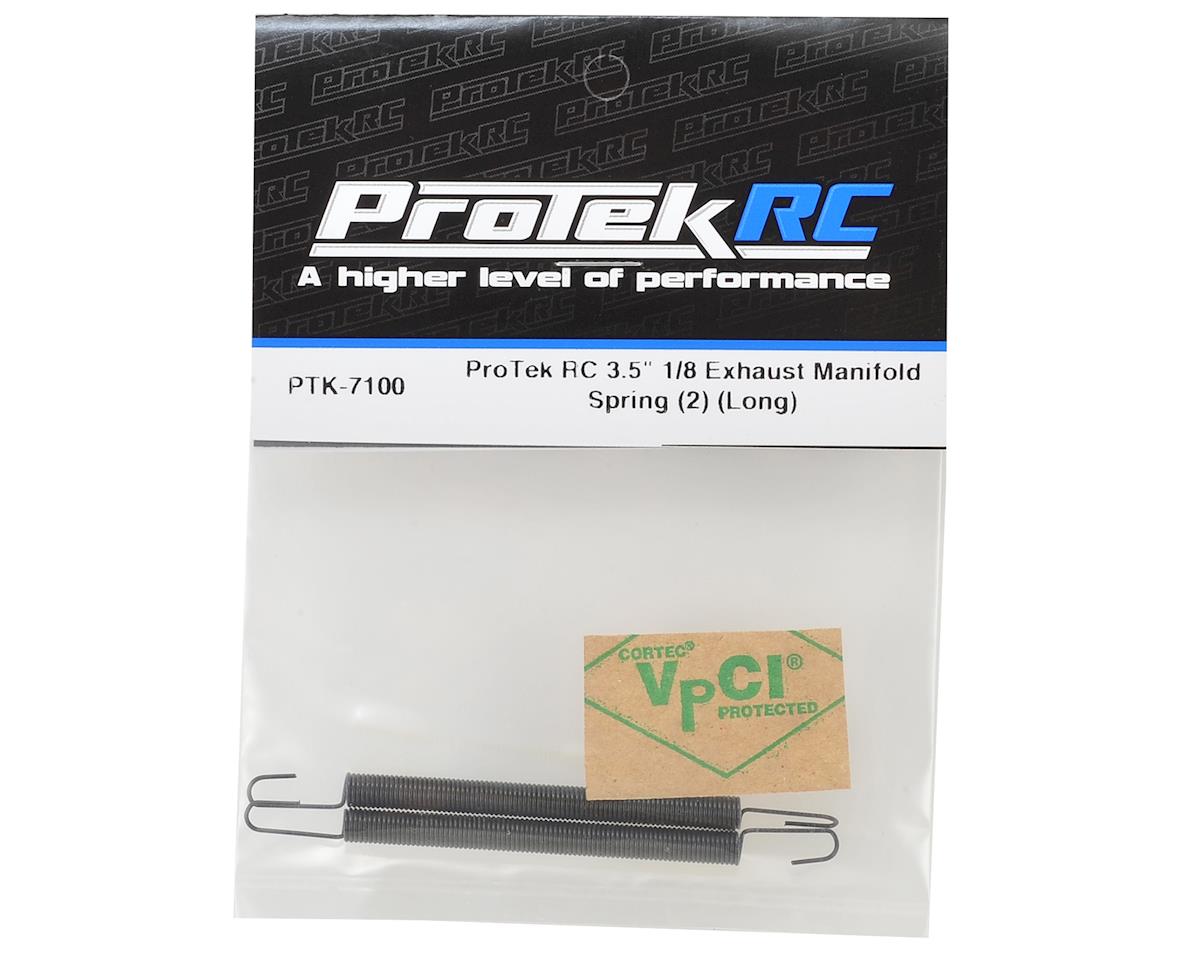 ProTek RC 3.5" 1/8 Exhaust Manifold Spring (2) (Long)