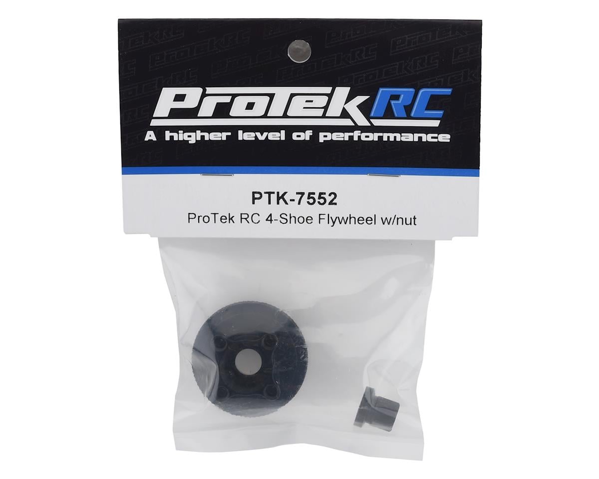 ProTek RC Aluminum 4-Shoe Clutch Flywheel w/Nut