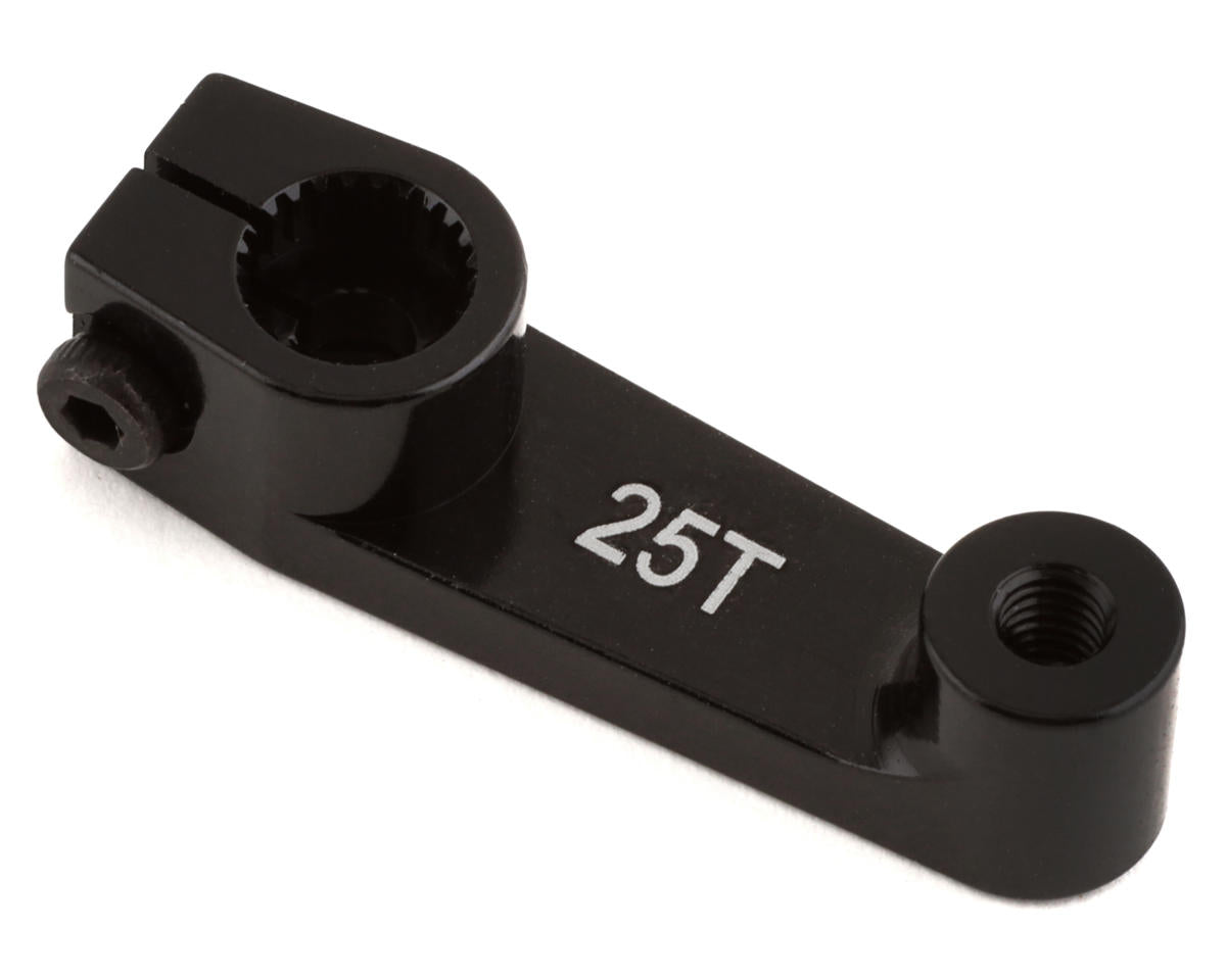 ProTek RC Associated B74 Series Aluminum Clamping Servo Horn (Black)