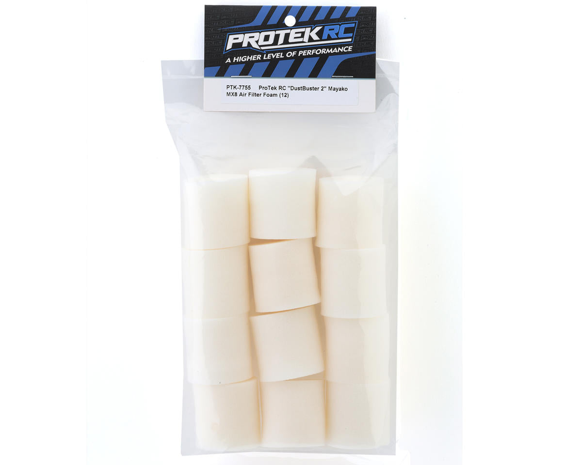 ProTek RC "DustBuster 2" Mayako MX8 Air Filter Foam (12)
