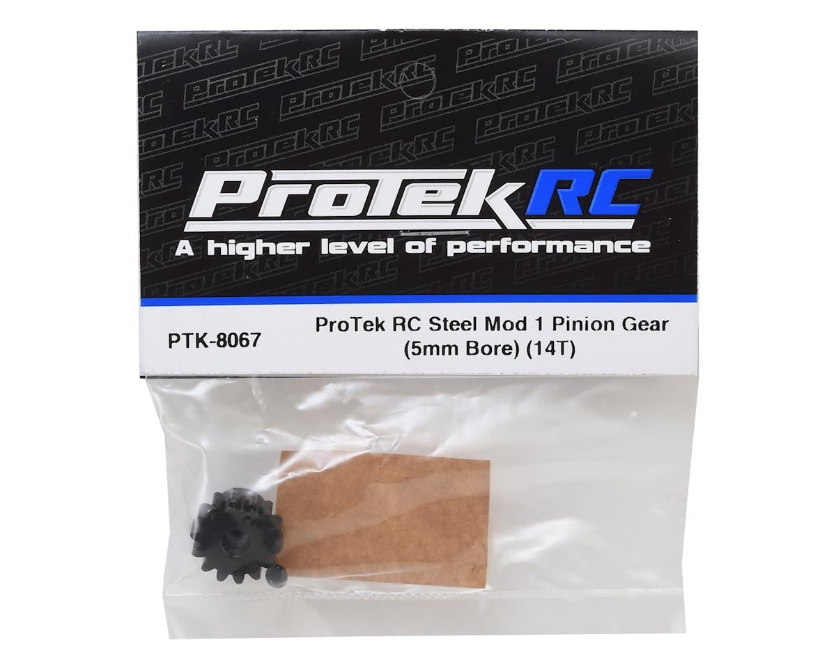 ProTek RC Steel Mod 1 Pinion Gear (5mm Bore) (14T)