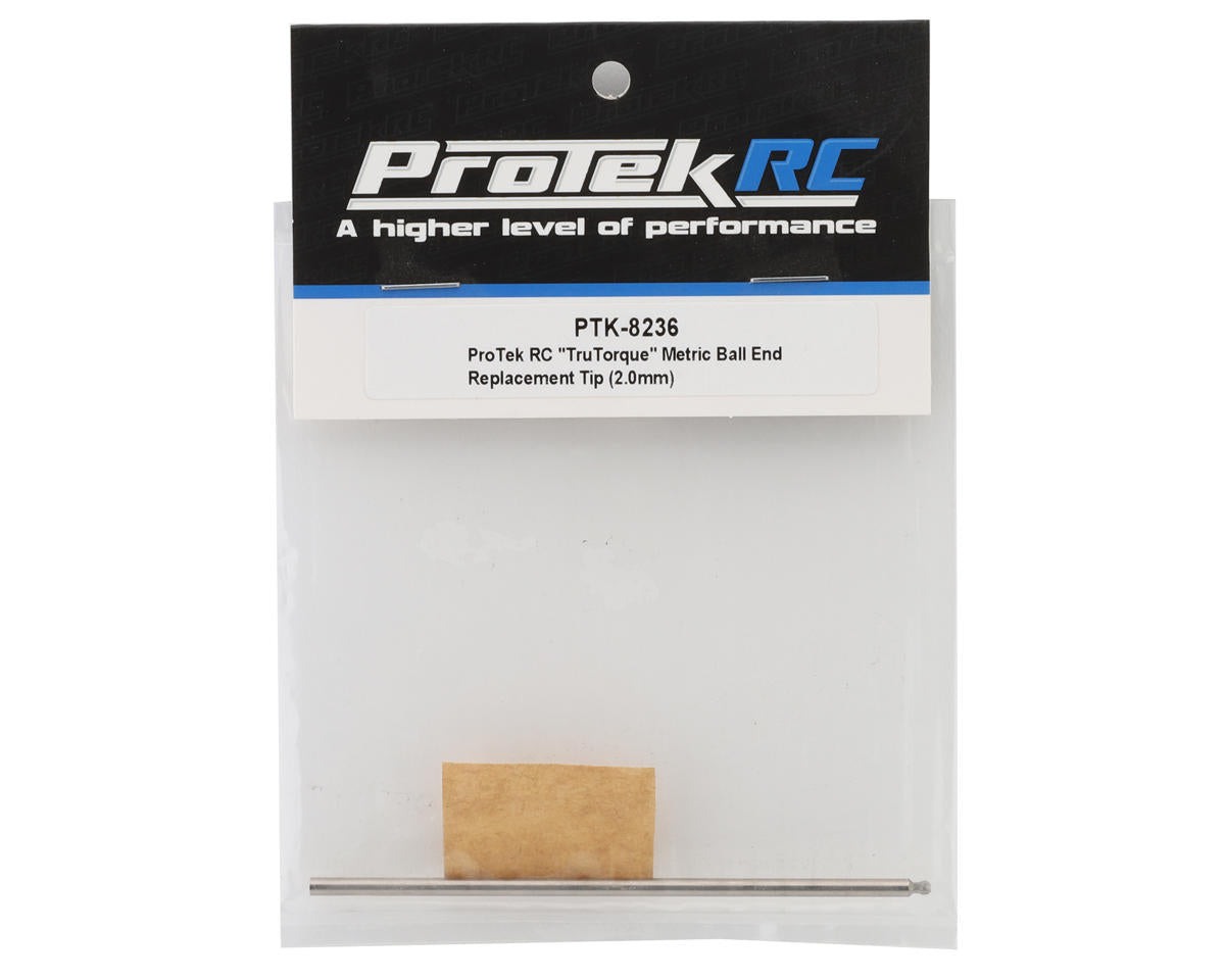 ProTek RC "TruTorque" HSS Steel Metric Ball End Replacement Tip (2.0mm)