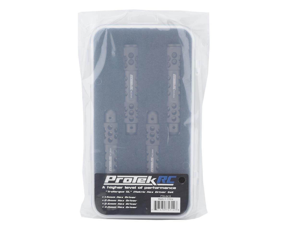 ProTek RC "TruTorque SL" Metric Hex Driver Set (4)
