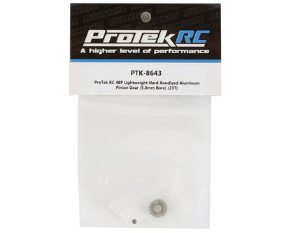 ProTek RC 48P Lightweight Hard Anodized Aluminum Pinion Gear (5.0mm Bore) (23T)