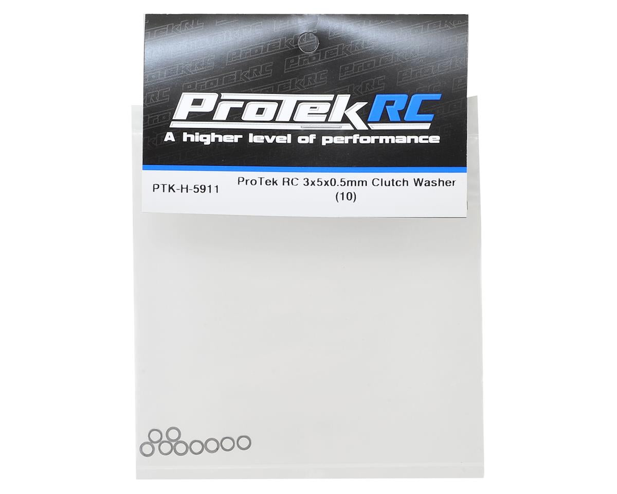 ProTek RC 3x5x0.5mm Clutch Washer (10)