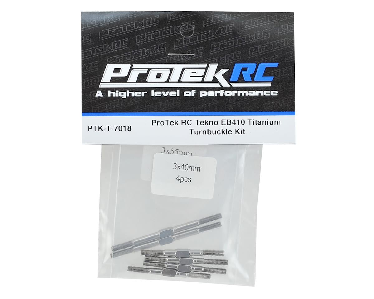 ProTek RC Tekno EB410 Titanium Turnbuckle Kit