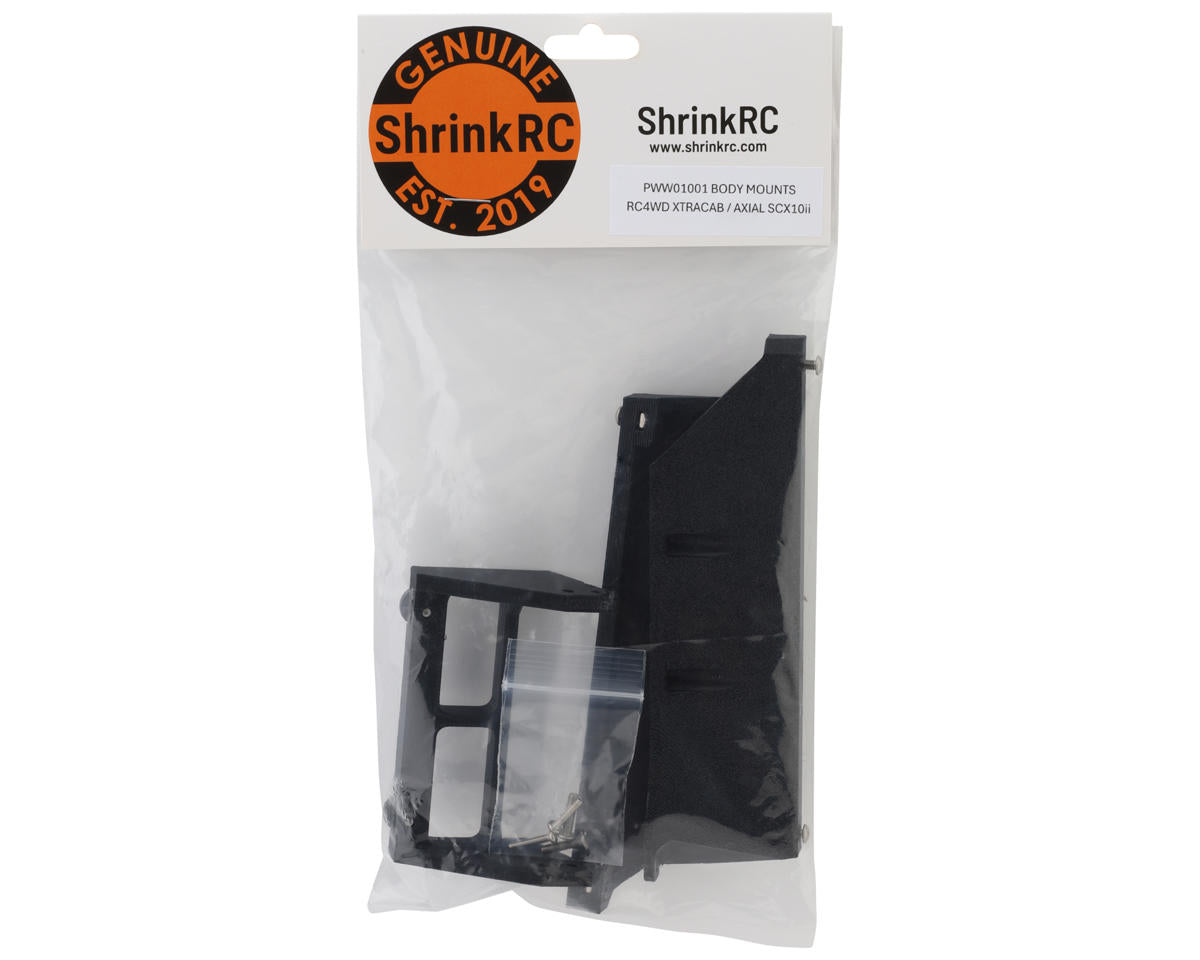 ShrinkRC Axial SCX10 II Body Mounts for RC4WD 1987 Toyota XtraCab Body