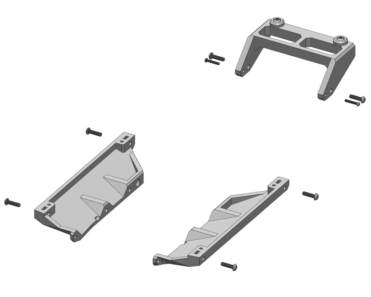ShrinkRC Axial SCX10 II Body Mounts for RC4WD 1987 Toyota XtraCab Body