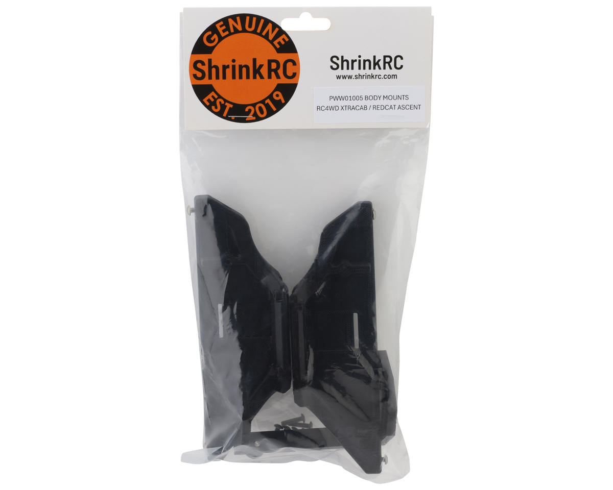 ShrinkRC Redcat Ascent Body Mounts for RC4WD 1987 Toyota XtraCab Body