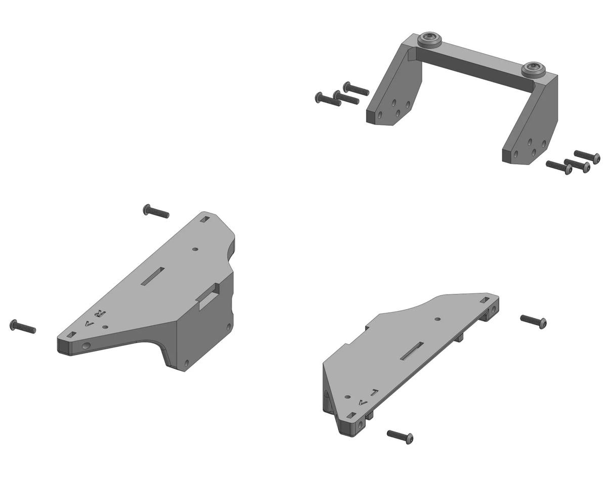ShrinkRC Redcat Ascent Body Mounts for RC4WD 1987 Toyota XtraCab Body