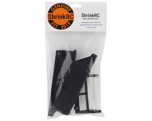 ShrinkRC Axial SCX10 II Body Mounts for RC4WD Mojave II Four Door