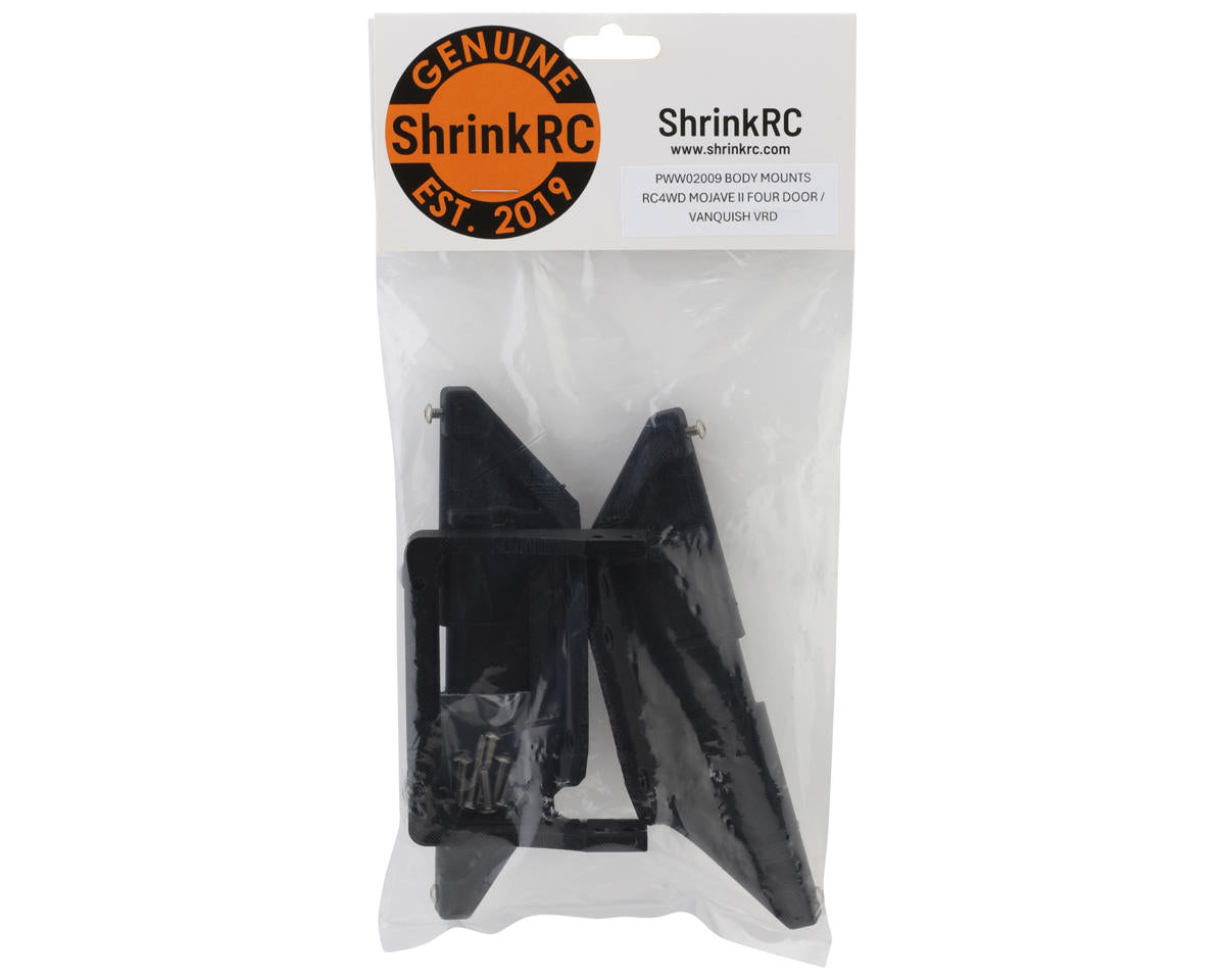 ShrinkRC Vanquish VRD Body Mounts for RC4WD Mojave II Four Door