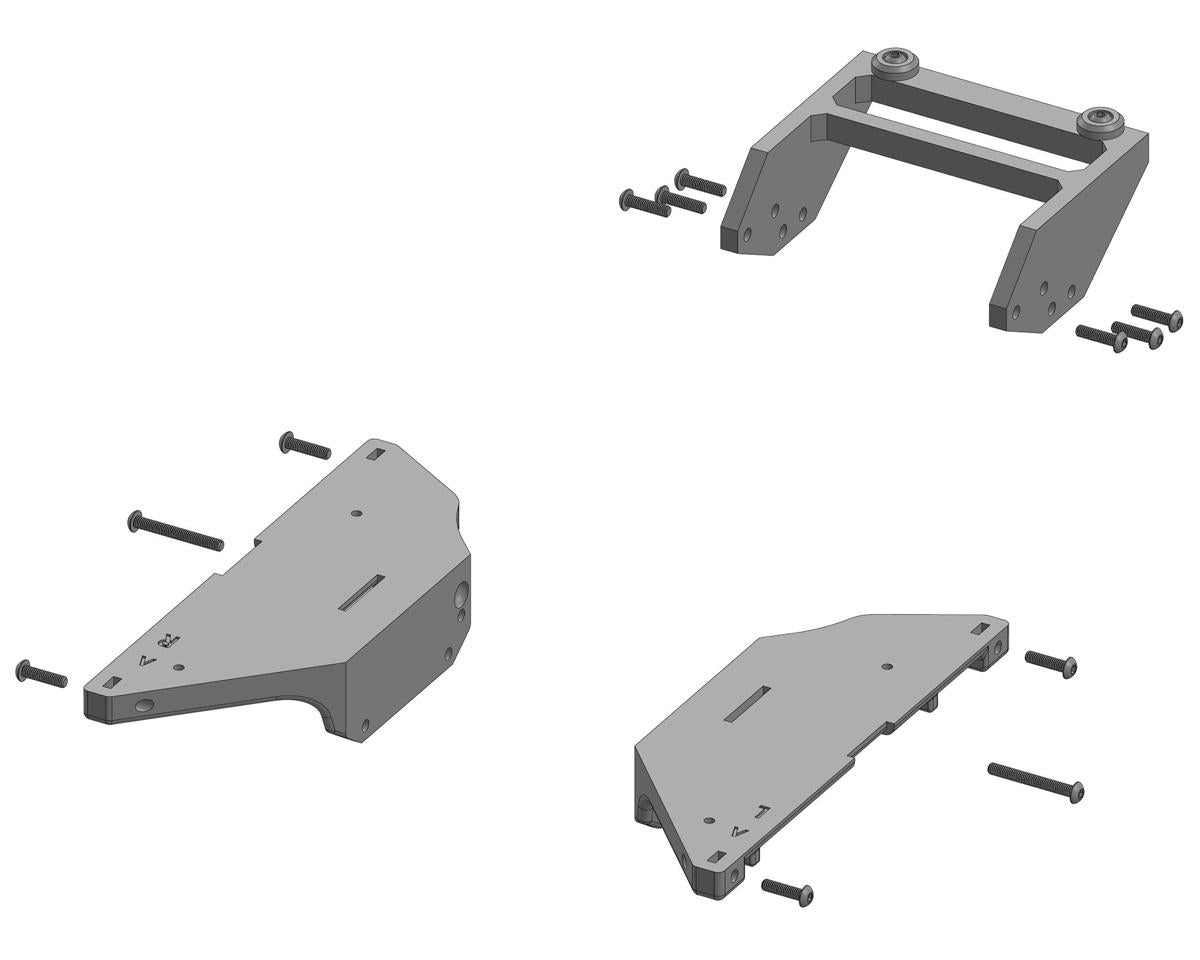 ShrinkRC Redcat Ascent Body Mounts for RC4WD Chevrolet K10 Scottsdale Body