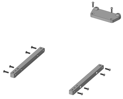 ShrinkRC Vanquish VS410 Body Mounts for RC4WD Chevrolet K10 Scottsdale Body