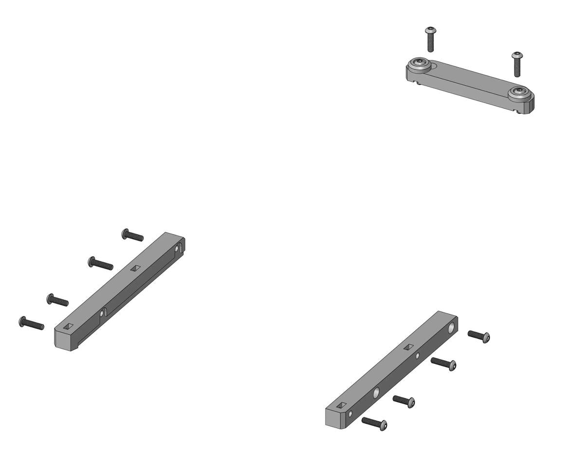 ShrinkRC Vanquish VS410 Body Mounts for RC4WD Chevrolet Blazer Body