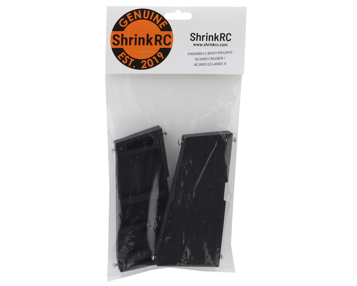 ShrinkRC Gelande II Body Mounts for RC4WD Cruiser Body