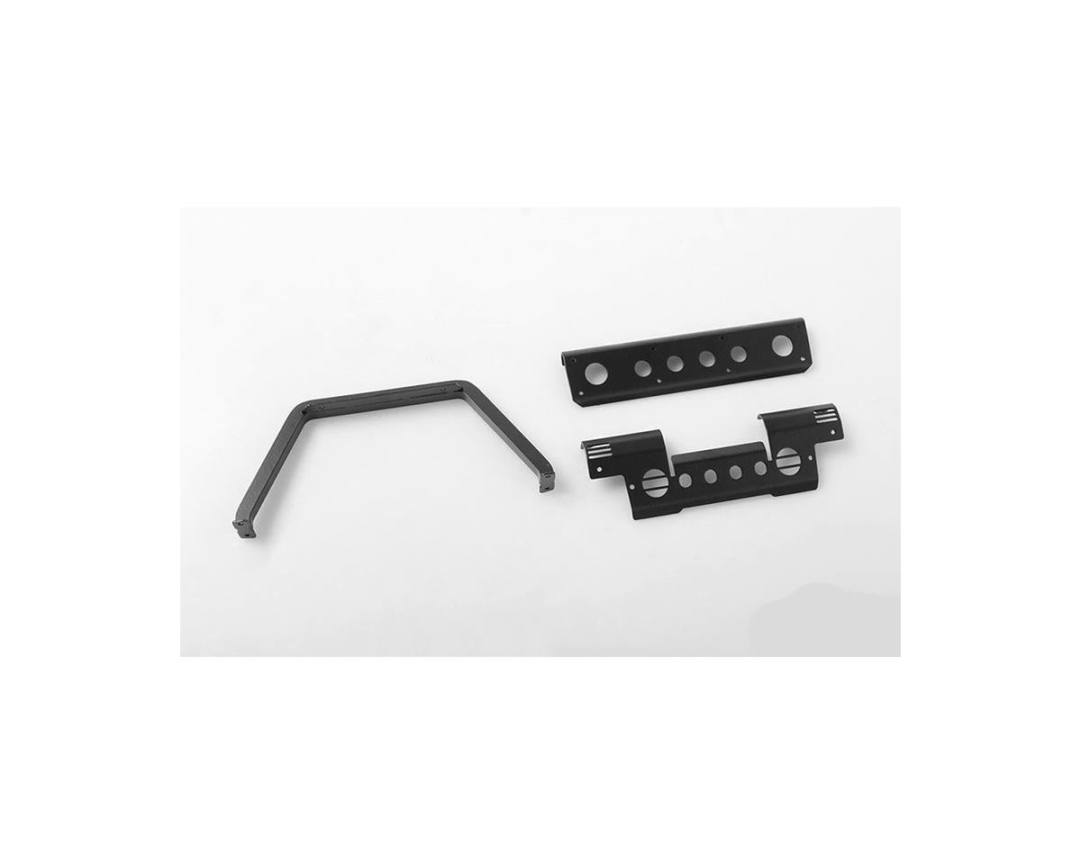 RC4WD Gelande II D90/D110 Stainless Steel Front Bumper Set