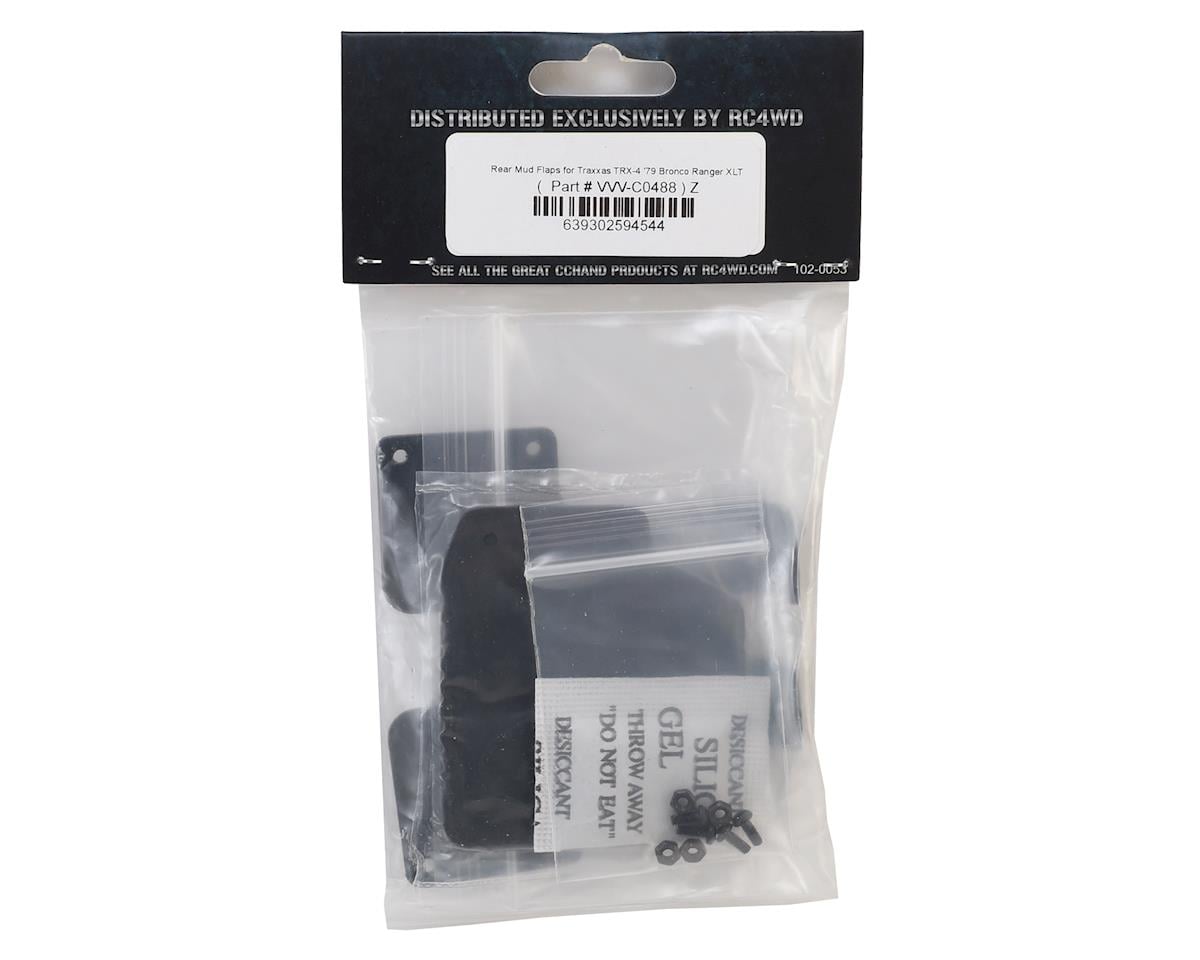RC4WD CChand Rear Mud Flaps for Traxxas TRX-4 Bronco
