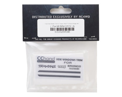 RC4WD CChand Front Side Window Trim for Traxxas TRX-4 Bronco