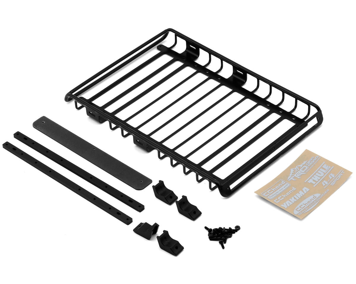 RC4WD 1985 Toyota 4Runner Choice Roof Rack w/Roof Rack Rails (Black)