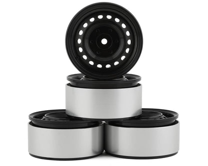 RC4WD CChand Rad 1.9" Aluminum Internal Beadlock Wheels (Black) (4)