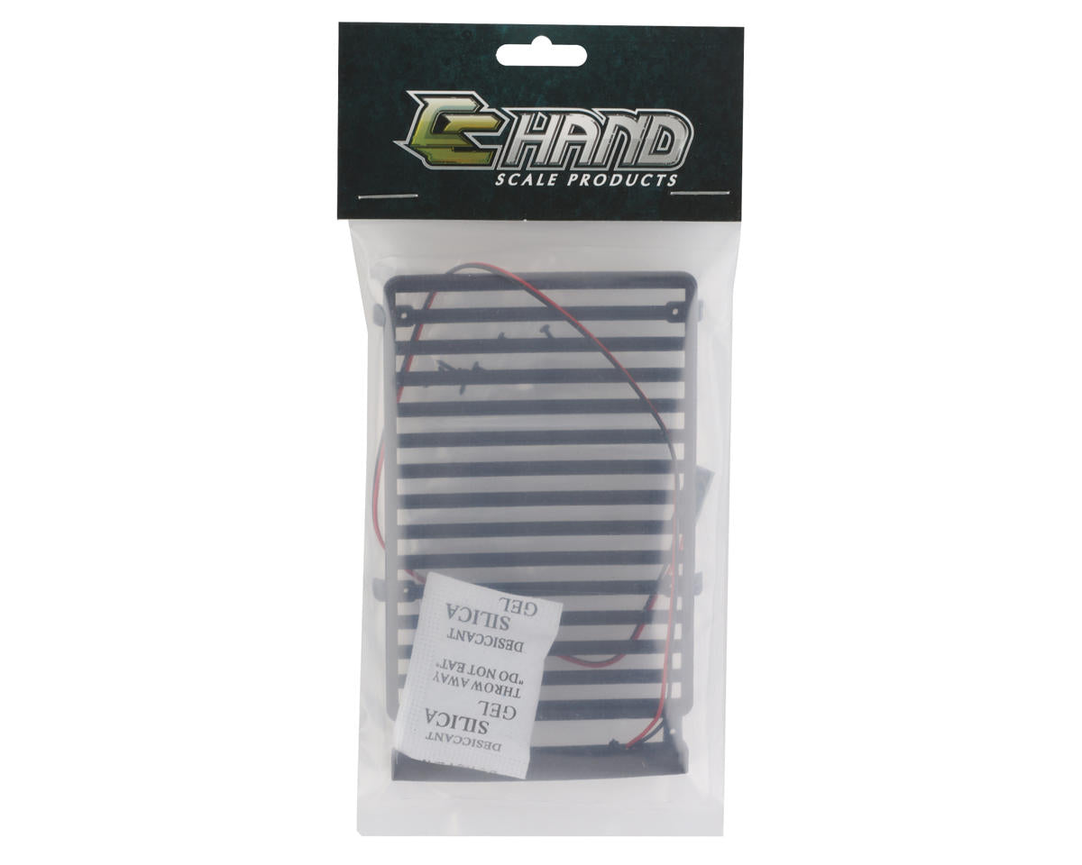 RC4WD CChand Axial SCX24 AXI00002V2T2 Flat Roof Rack w/ LED Lights