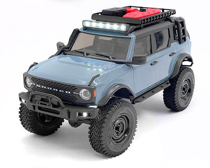 RC4WD Axial SCX24 2021 Ford Bronco CChand Tube Roof Rack w/LED Light Bar