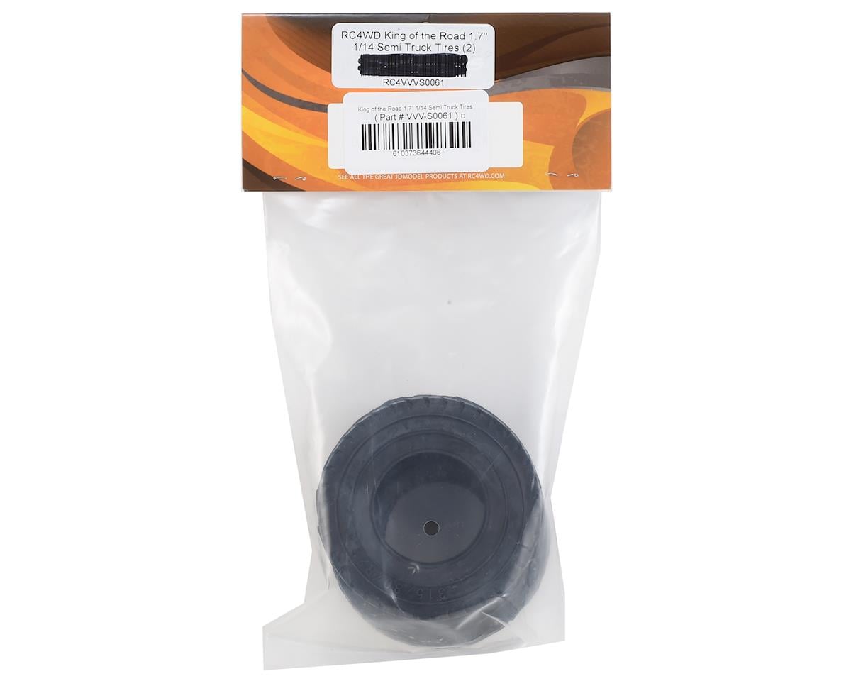 RC4WD King of the Road 1.7" 1/14 Semi Truck Tires