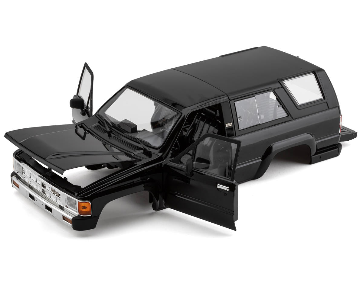 RC4WD TF2 1985 Toyota 4Runner Pre-Painted Hard Body Complete Set (Black)