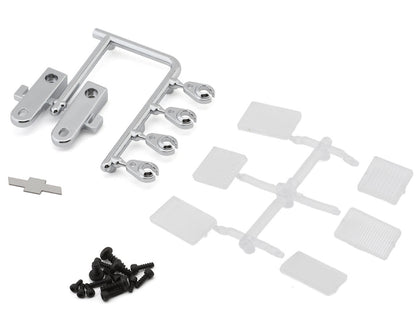 RC4WD TF2 Chevrolet K10/Blazer ABS Molded 80's Front Grille Set (Chrome)