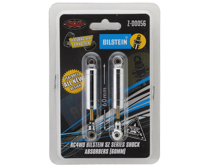 RC4WD Bilstein SZ Series Internal Spring Shocks (Chrome) (60mm) (2)