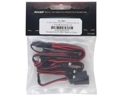 RC4WD 1/18 Black Jack LED Basic Lighting System