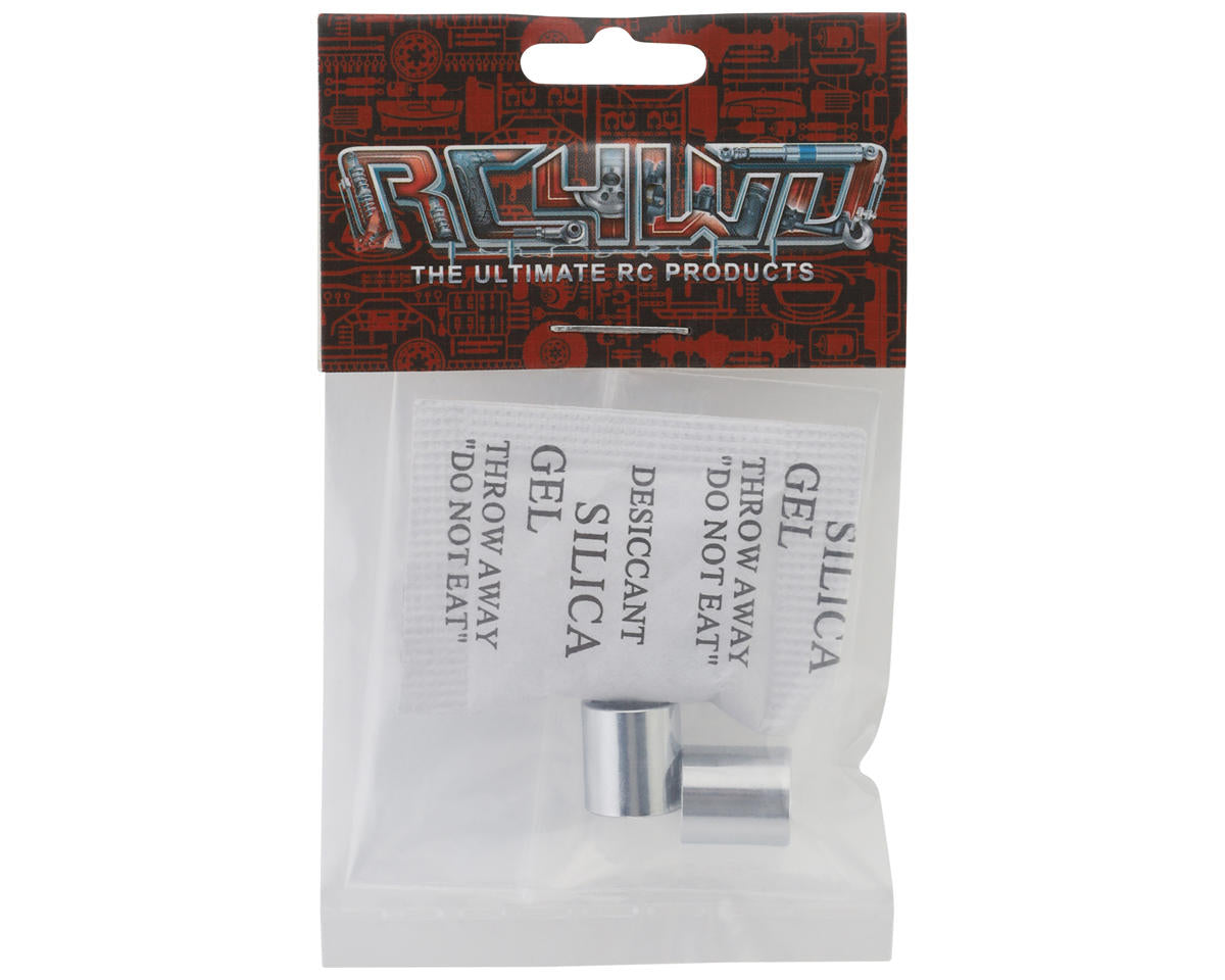 RC4WD 1/10 Scale Rear Hubs (Chrome) (2)