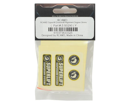 RC4WD Superlift Driveshaft Alignment Degree Shims