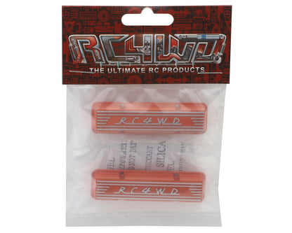 RC4WD Scale V8 Engine Aluminum Valve Cover (Orange) (2)