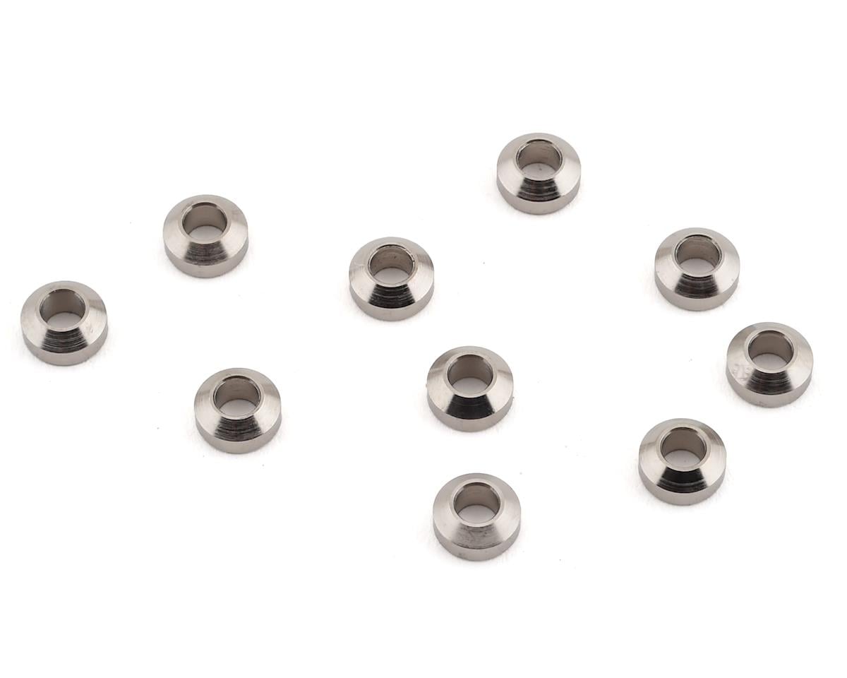 RC4WD 3mm Heavy Duty Steel Conical Washers (Silver) (10)