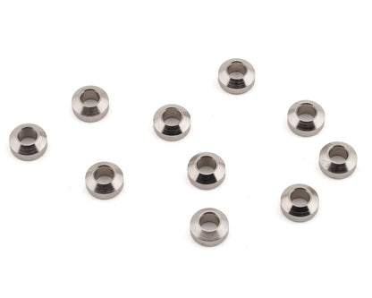 RC4WD 3mm Heavy Duty Steel Conical Washers (Silver) (10)