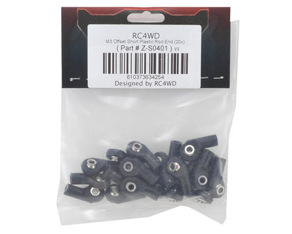 RC4WD M3 Offset Short Plastic Rod End (20)