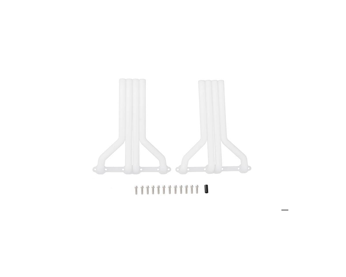 RC4WD V8 Scale Engine V1 Exhaust Long Tube Headers (Unpainted)