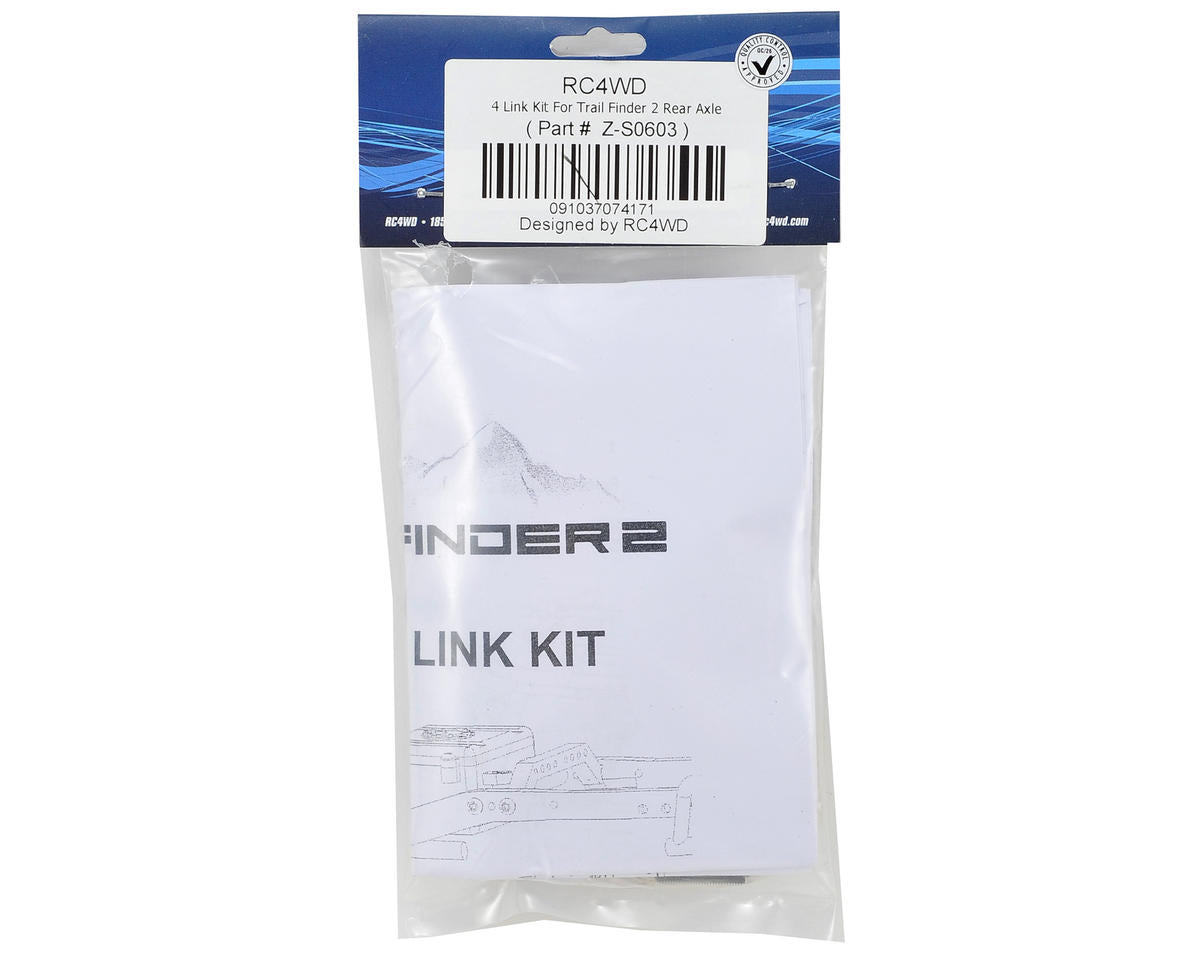 RC4WD Trail Finder 2 Rear Axle 4-Link Kit