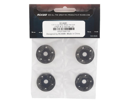RC4WD 1.9" 5 Lug Steel Wheel Hex Hub (4)