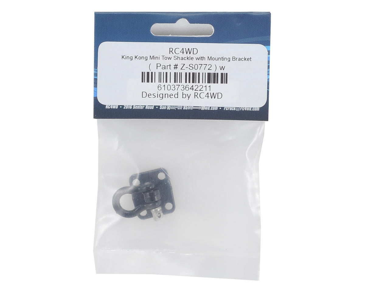 RC4WD King Kong Mini Tow Shackle w/Mounting Bracket